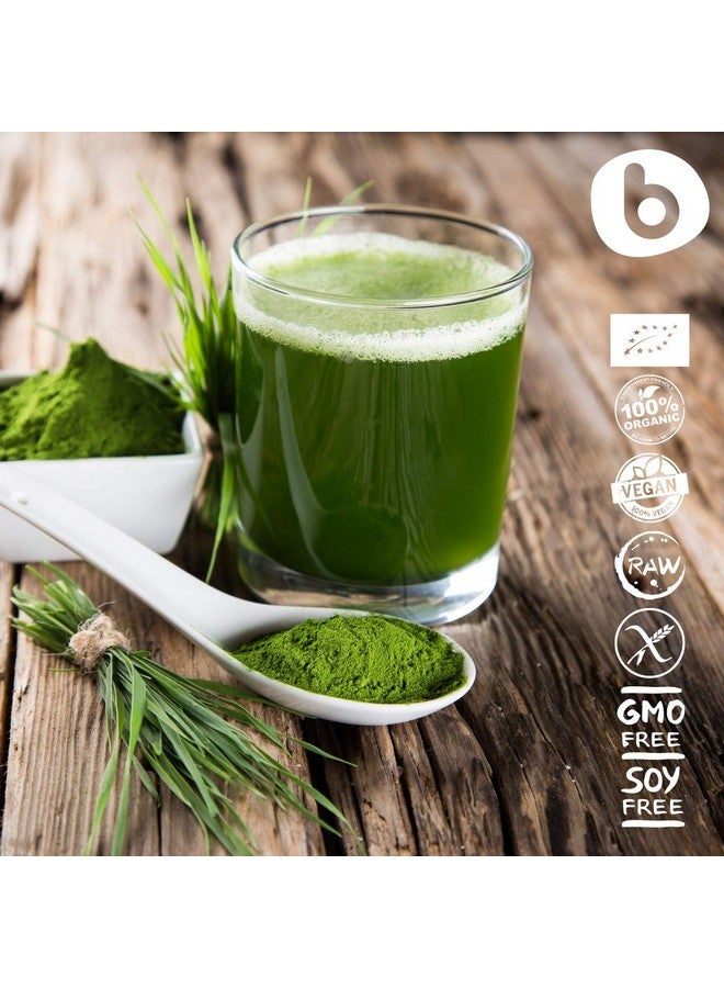 B. b Organic Wheatgrass Powder, for Detox & Immunity Support, Superfood, Vegan, Rich in Fibers, Chlorophyll, Minerals, Gluten-Free, Raw, 1lb - Image 5