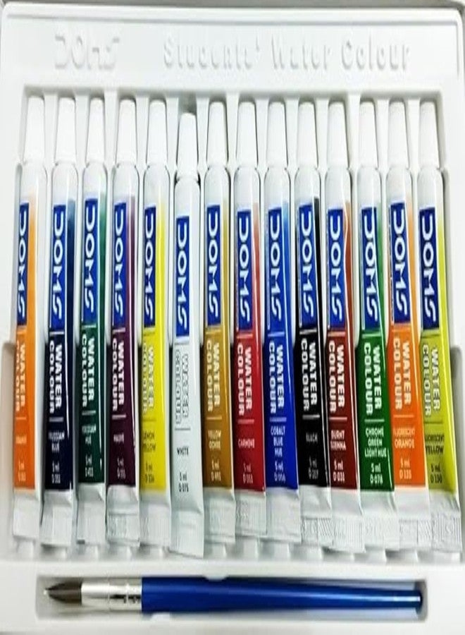 Doms Water Colour Tube | 14 Shades | Deeply Rich and Vibrant Pigment | Quick Drying - Image 1