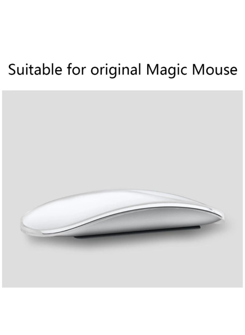 1PCS Transparent Soft Silicone TPU Case for Apple Magic Mouse 1 2 3 Protector Anti-Scratch Protective Skin Cover Strong 3M Adhesive for Easy Installation - Image 3
