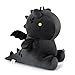 Ditucu Cute Dragon Plush Stuffed Animal Plushies Toys Super Soft Dolls Birthday Gifts for Kids Girls Boys Black 12 inch - Image 2
