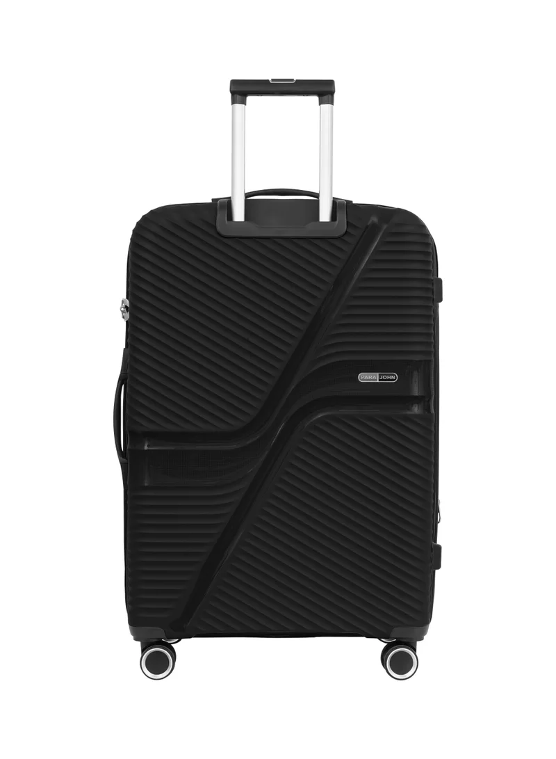 بارا جون Parajohn Urban Voyage PVC 4-Piece Luggage Set With 8 Spinner Wheels