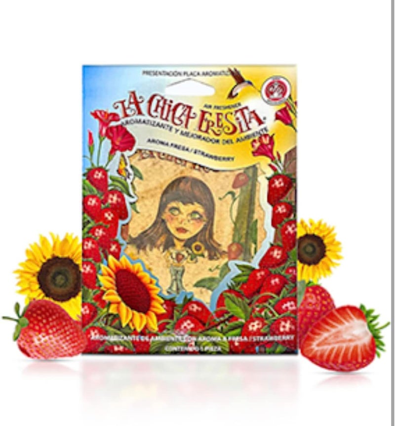 V-Spec 25 pcs Strawberry La Chica Fresita air Fresheners Aromatizante Fresa - Image 1