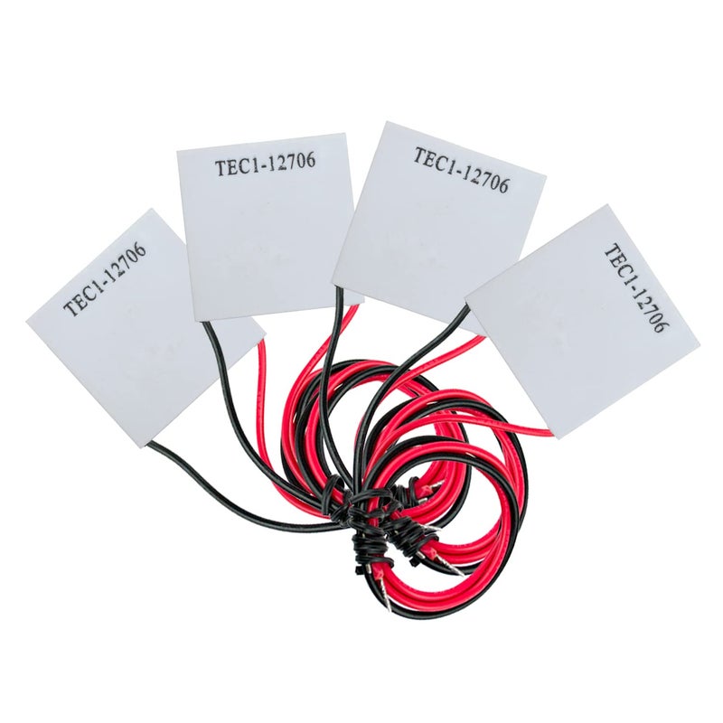 diymore TEC1-12706 12V 6A 40X40MM Heatsink Thermoelectric Cooler Peltier Plate Module - Image 1
