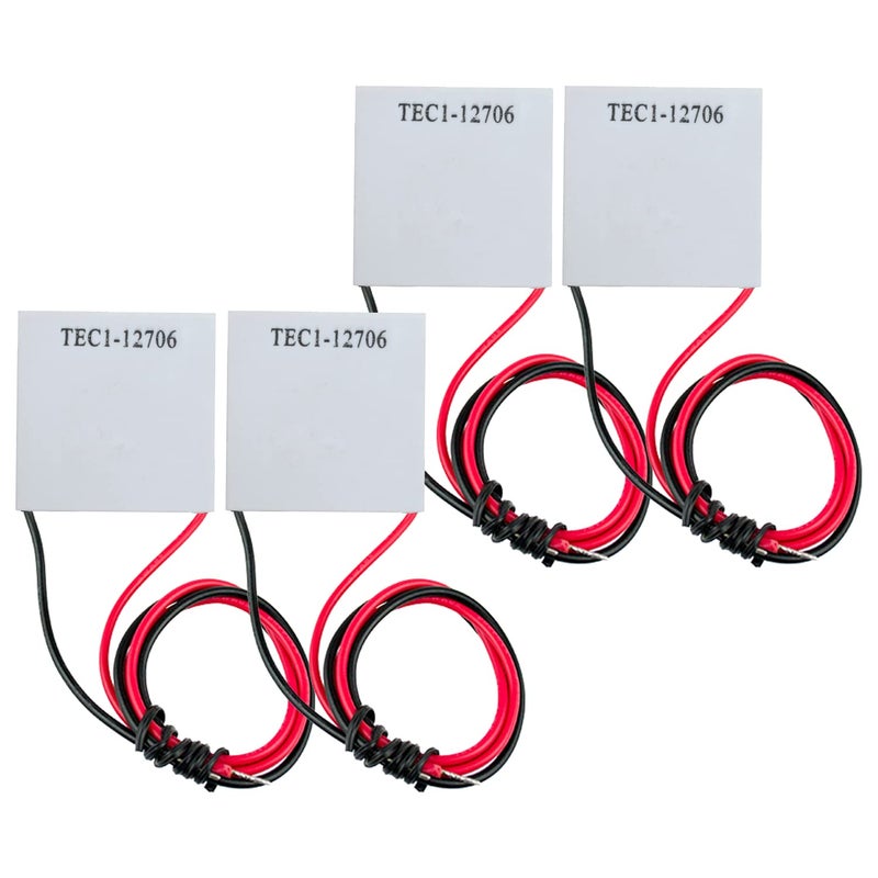 diymore TEC1-12706 12V 6A 40X40MM Heatsink Thermoelectric Cooler Peltier Plate Module - Image 4