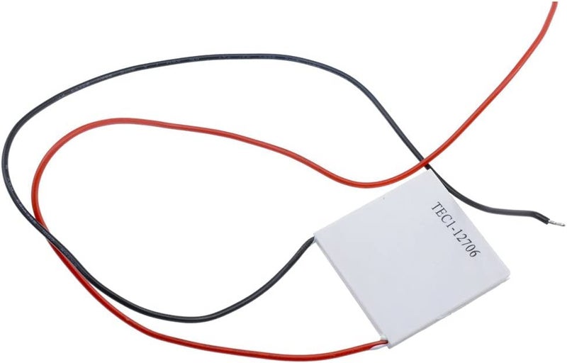 diymore TEC1-12706 12V 6A 40X40MM Heatsink Thermoelectric Cooler Peltier Plate Module - Image 2