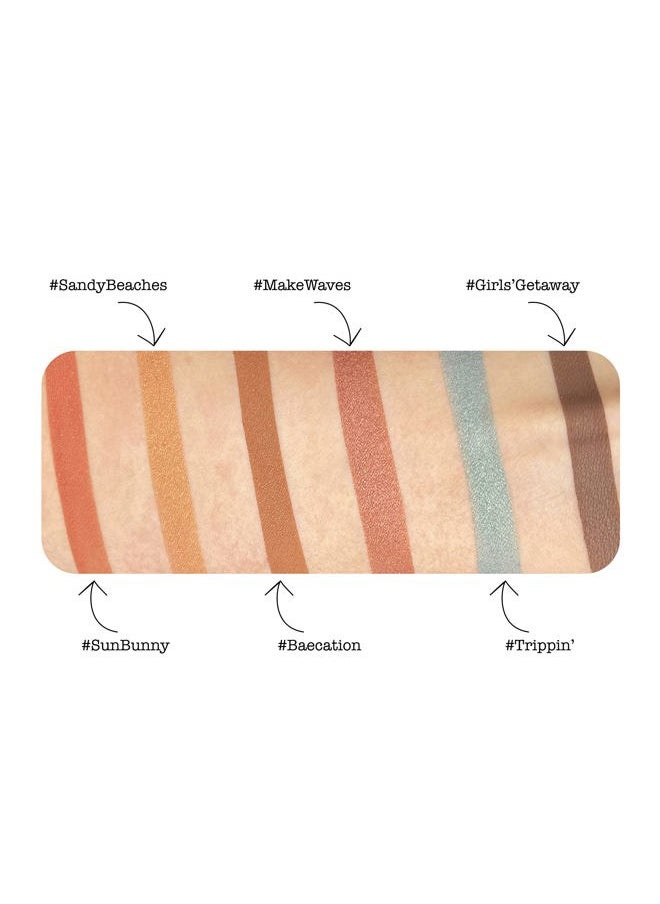 theBalm - Voyage Gold Coast Face Palette by the Balm for Women - 0.35 oz Makeup - Image 1