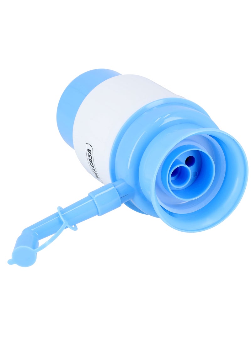 DELCASA Water Dispenser Pump with Vacuum Technology, DC2062 | Food Grade Plastic Material | Manual Use Pump with Removable Tubes | Anti-Dirt & Anti-Splash Cap  - Image 4