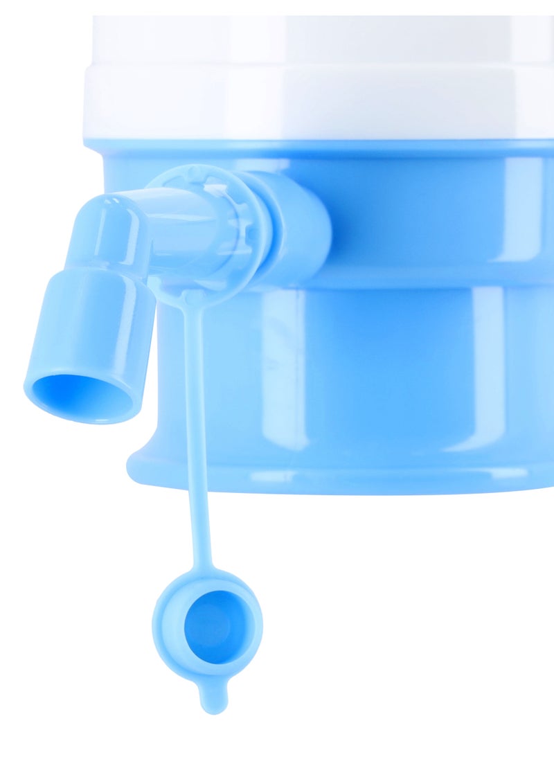 DELCASA Water Dispenser Pump with Vacuum Technology, DC2062 | Food Grade Plastic Material | Manual Use Pump with Removable Tubes | Anti-Dirt & Anti-Splash Cap  - Image 5