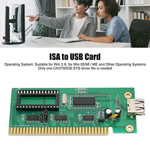 HEITIGN ISA to USB Adapter Card - ISA to USB Interface Card - Widely Compatible - Easy to Use - Stable - For Industrial Computer - Image 5