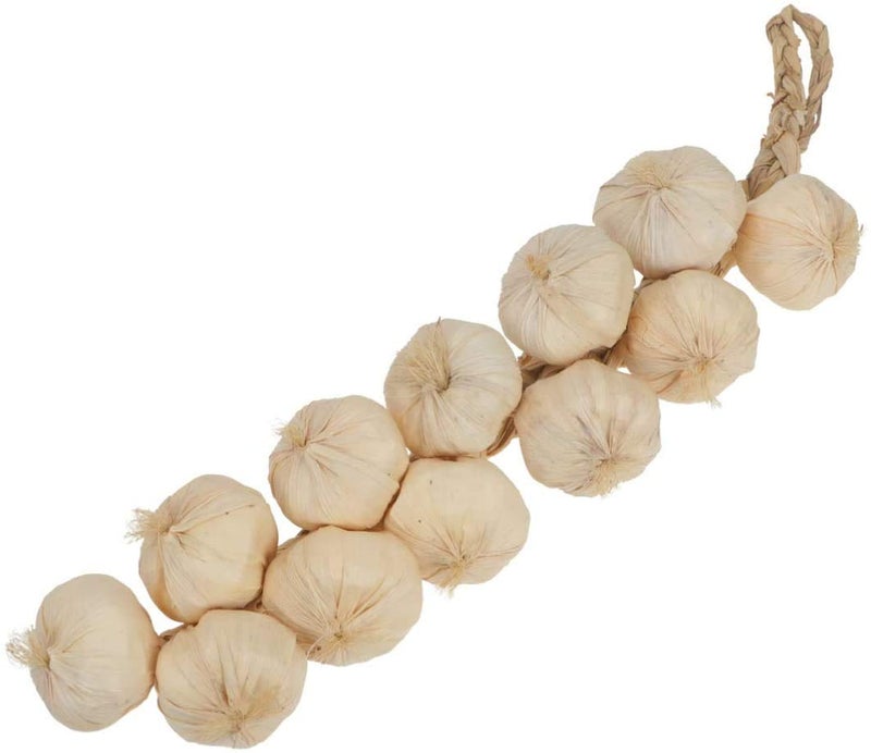 SpzcdZa SpeedDa 2 Pack Kitchen Garden Indoor Decor Artificial Garlic Strings for Home Office Decor - Image 2