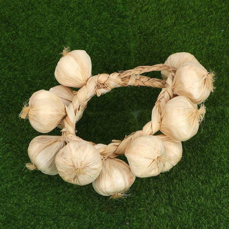 SpzcdZa SpeedDa 2 Pack Kitchen Garden Indoor Decor Artificial Garlic Strings for Home Office Decor - Image 5
