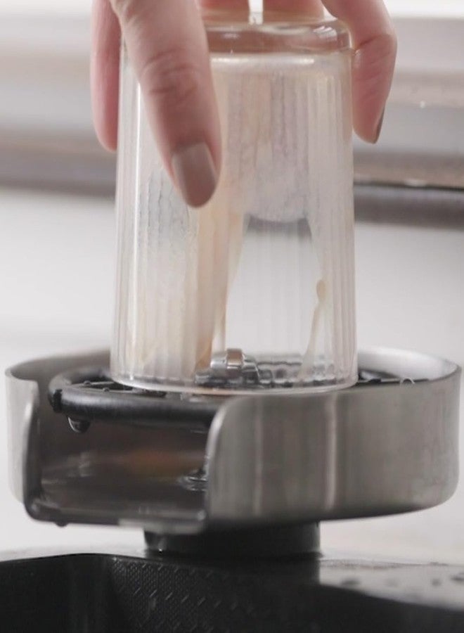 Hindware Italian Collection F680030CP Glass Rinser for Kitchen Sink | Glass Cleaner | Glass Sprayer | Made of Stainless Steel | Mirror-Like Finish - Image 1