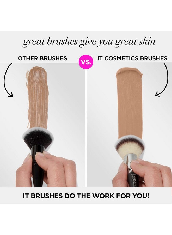 IT COSMETICS IT Cosmetics Heavenly Luxe Dual Airbrush Concealer Brush #2 - Dual-Ended, 2-in-1 Brush for Liquid & Cream Concealer - Buff Away Imperfections - With Award-Winning Heavenly Luxe Hair Silver - Image 4