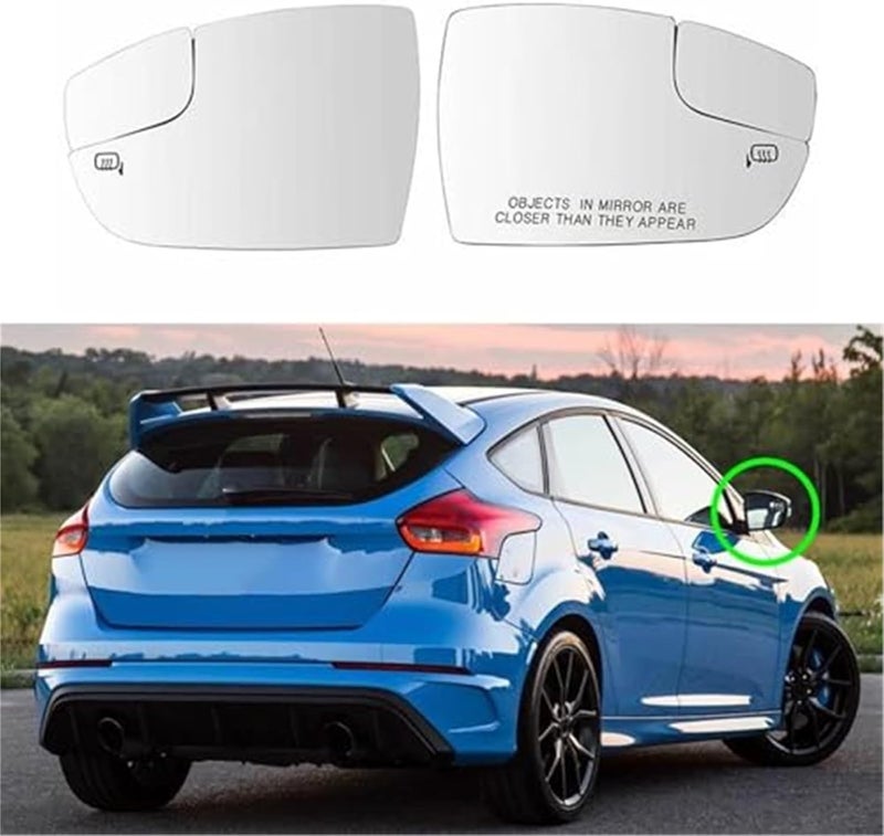 Wivplex Heated Rearview Mirror Glass for Ford Focus - Image 4