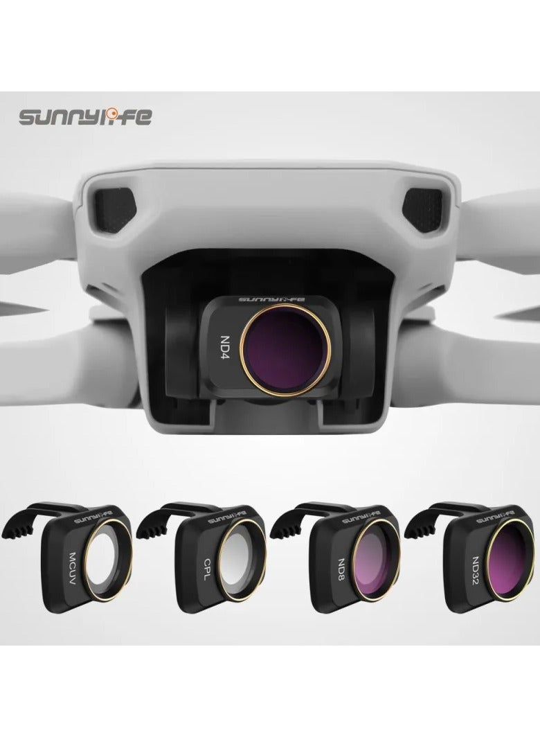 Sunnylife Camera Lens Filter MCUV ND4 ND8 ND16 ND32 CPL ND/PL Filters for Mavic Mini（ND4/PL, ND8/PL, ND16/PL, ND32/PL） - Image 1