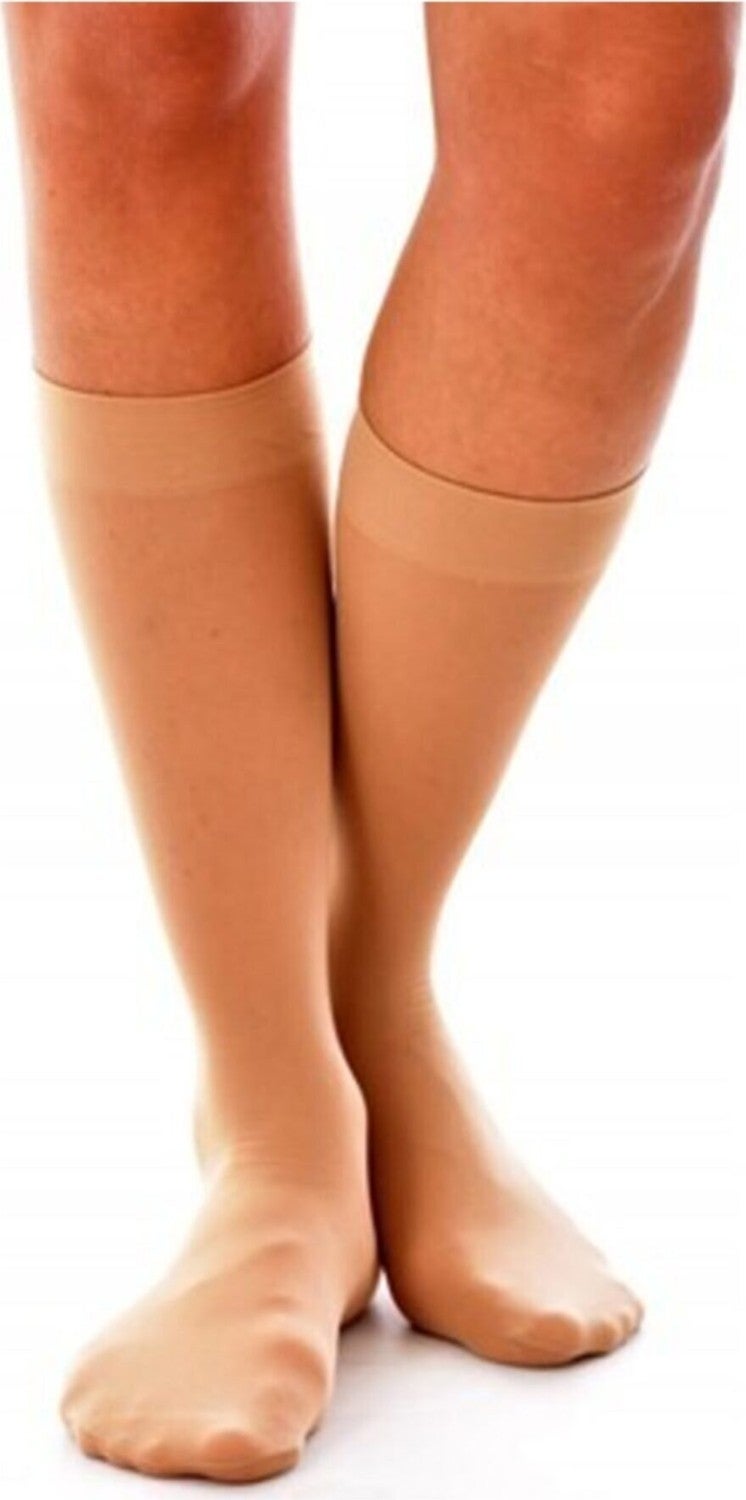 Oral Çorap Oral 12 Pieces Skin Color Micro 70 Knee High Socks 