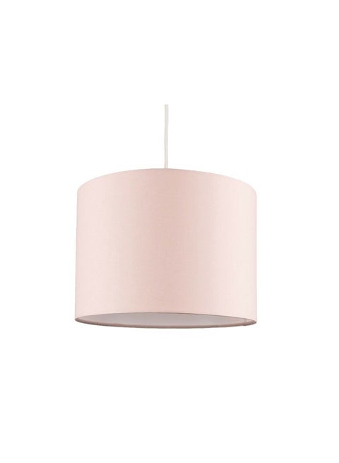 Drum Lampshade Lighting Unit - Rose Pink