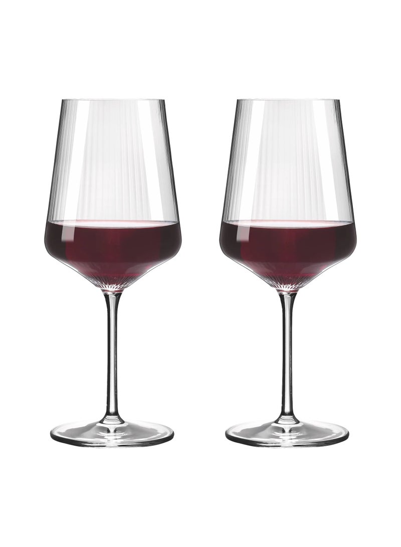 RITZENHOFF Crystal Red Wine Glass (536 ml), Set of 2, Elegant Wine Glass for Dining, Dishwasher Safe, Exclusive Gift Box, Made in Germany - Image 3