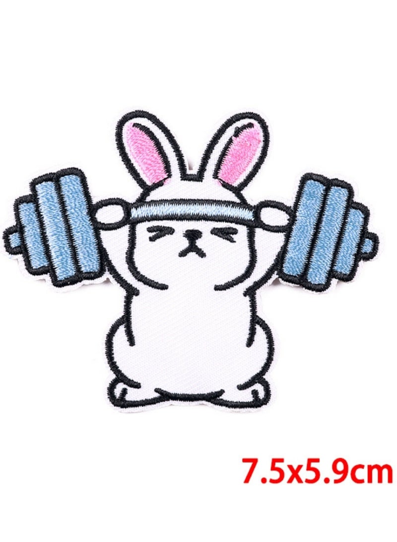 Project Nomad Velcro Hook Patch, Tacti-Cool SPORTS Collection, Gym 2 Harness for bag/vest, tech gadgets for kids & adults, for school backpack, for pencil case, for gym bag, gift for men/women 7.5x5.9 - Image 1