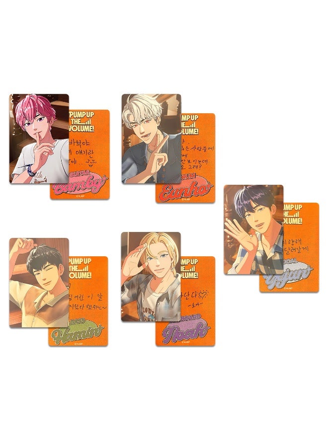NIBEMINENT 5 Pcs Kpop PLAVE Pump Up The VolumeLomo Cards Card For Fans Collection Gifts - Image 2