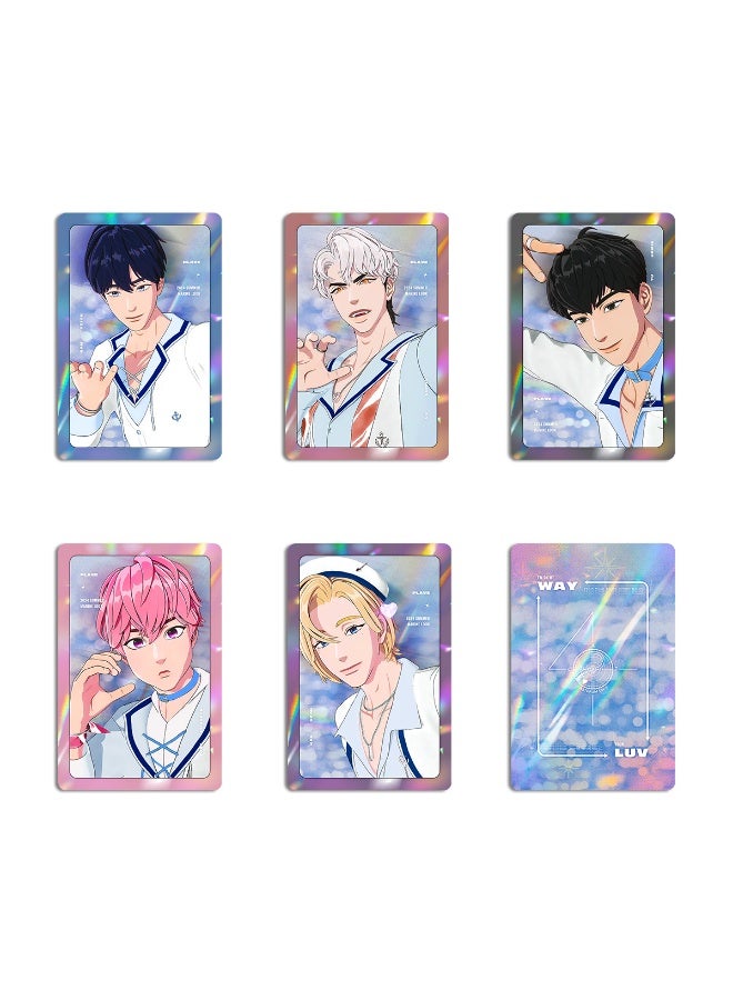 NIBEMINENT 5 Pcs Kpop PLAVE Pump Up The VolumeLomo Cards Card For Fans Collection Gifts - Image 1
