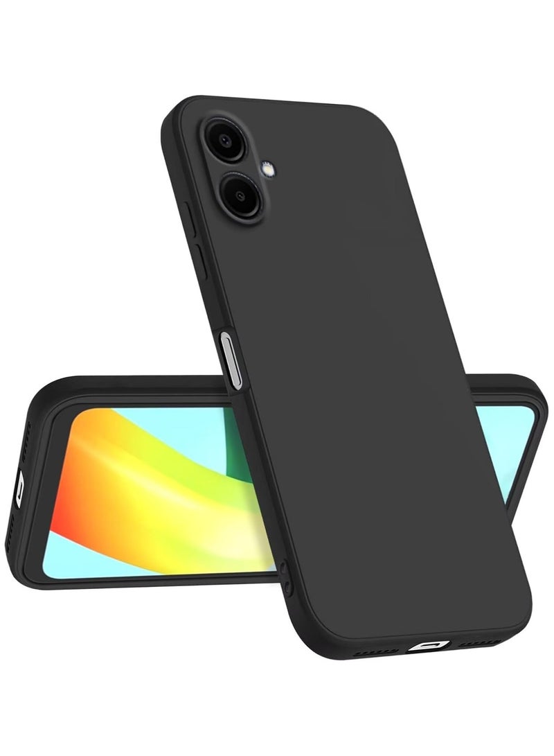 Samsung Galaxy A06 Case Cover Soft Silicone Slim fit TPU Case Light weight Back Cover Matte Finish Shockproof Protective Cover Case For Samsung Galaxy A06 - Image 1