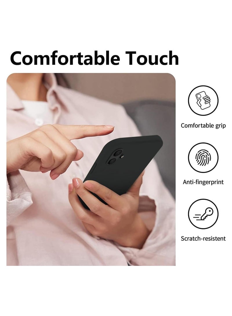 Samsung Galaxy A06 Case Cover Soft Silicone Slim fit TPU Case Light weight Back Cover Matte Finish Shockproof Protective Cover Case For Samsung Galaxy A06 - Image 3