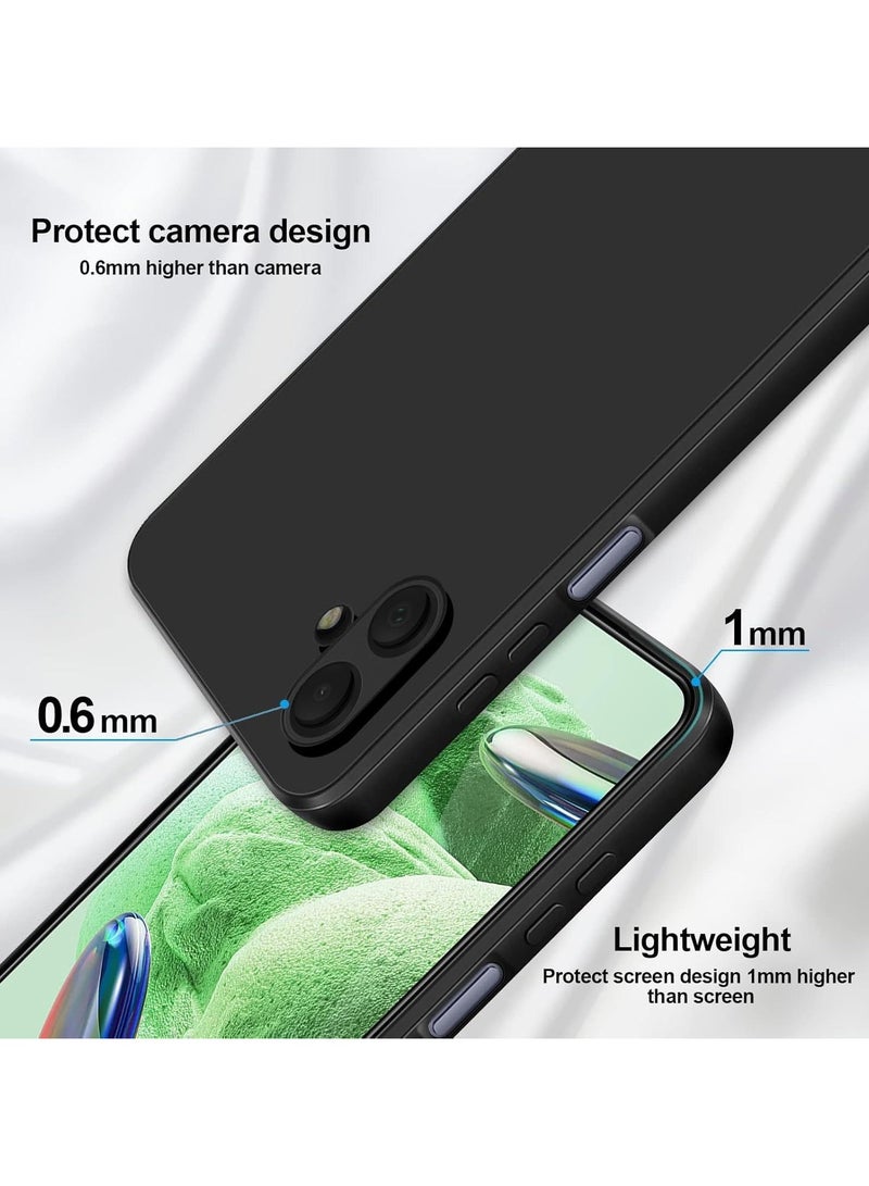 Samsung Galaxy A06 Case Cover Soft Silicone Slim fit TPU Case Light weight Back Cover Matte Finish Shockproof Protective Cover Case For Samsung Galaxy A06 - Image 4