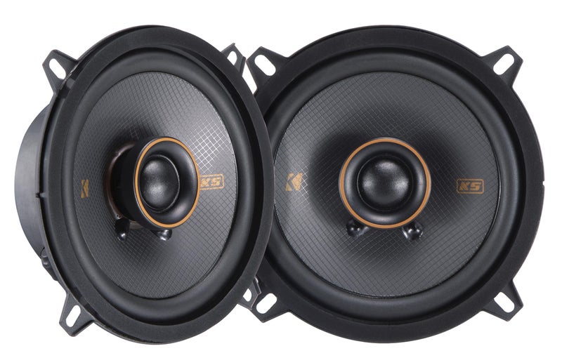 KICKER 51KSC504 KS-Series 5.25" Coaxial Speakers with .75" tweeters, 4-Ohm, Pair - Image 1