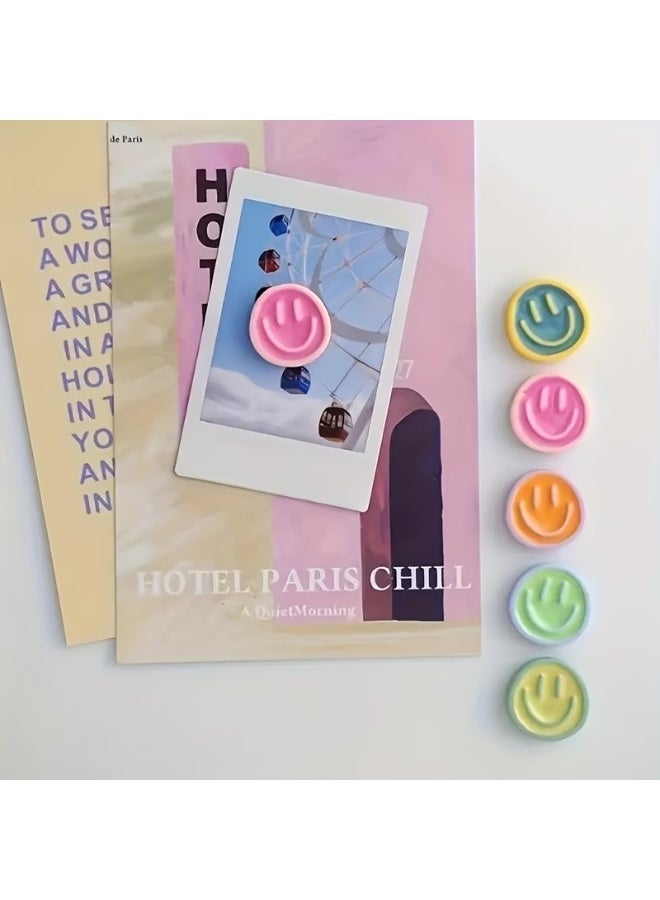 Goolsky Set of 20 Colorful Face Magnets for The Fridge, Perfect for Decorating Your Kitchen, Office, Or Any Magnetic Surface Like Whiteboards And Lockers - Image 3