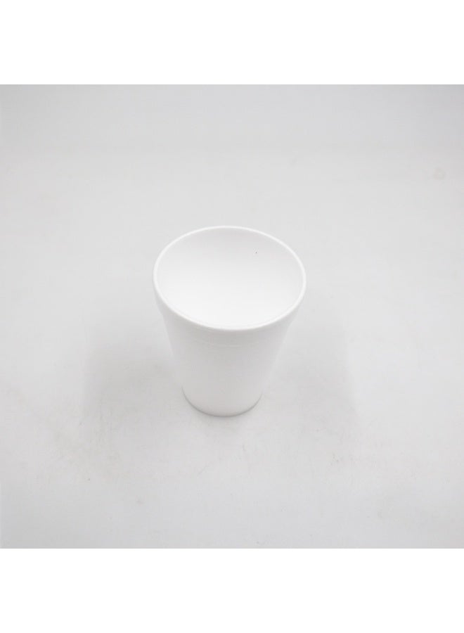 IDEAL PACK 6 oz Foam Cups Disposable – White Cups for Hot & Cold Beverages, Lightweight Insulated Drinking Cups for Tea, Coffee, Juice, Party & Office Use(25 pcs) - Image 3