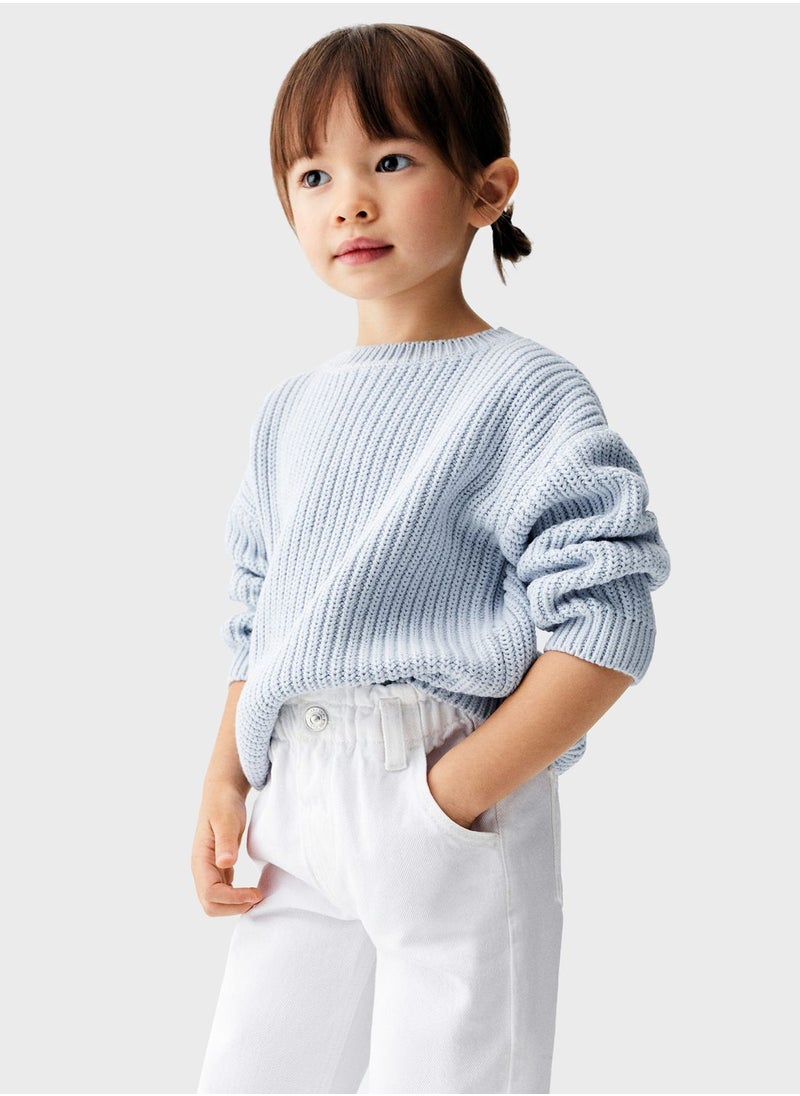 MANGO - Infant Paperbag Jeans - Image 1