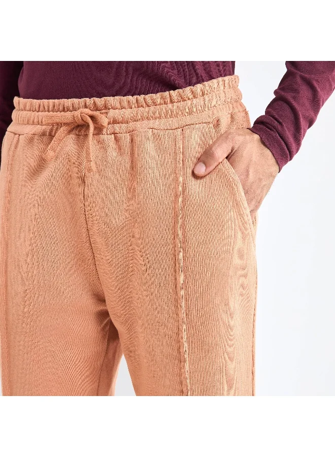 Splash FAV Solid Regular Fit Joggers with Flexi Waistband and Pockets