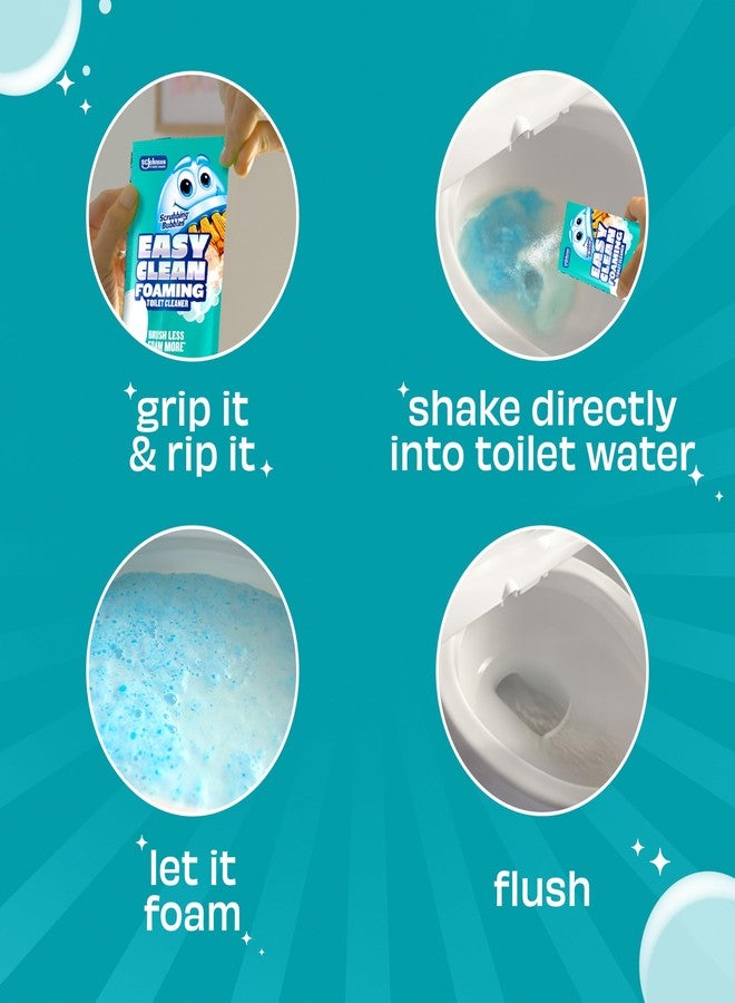 Scrubbing Bubbles منظف وعاء المرحاض الرغوي سكرابينغ بابلز سهل التنظيف، أكياس مسحوق سهلة الاستخدام، 100 جرام (2 كيس) - Image 5