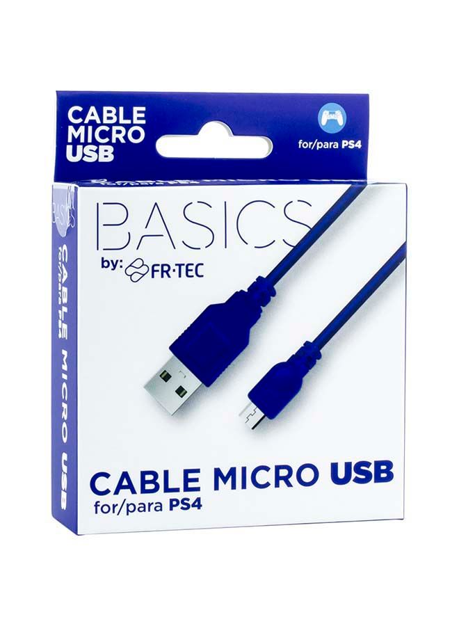 FR-TEC MICRO USB CHARGING CABLE - BLUE