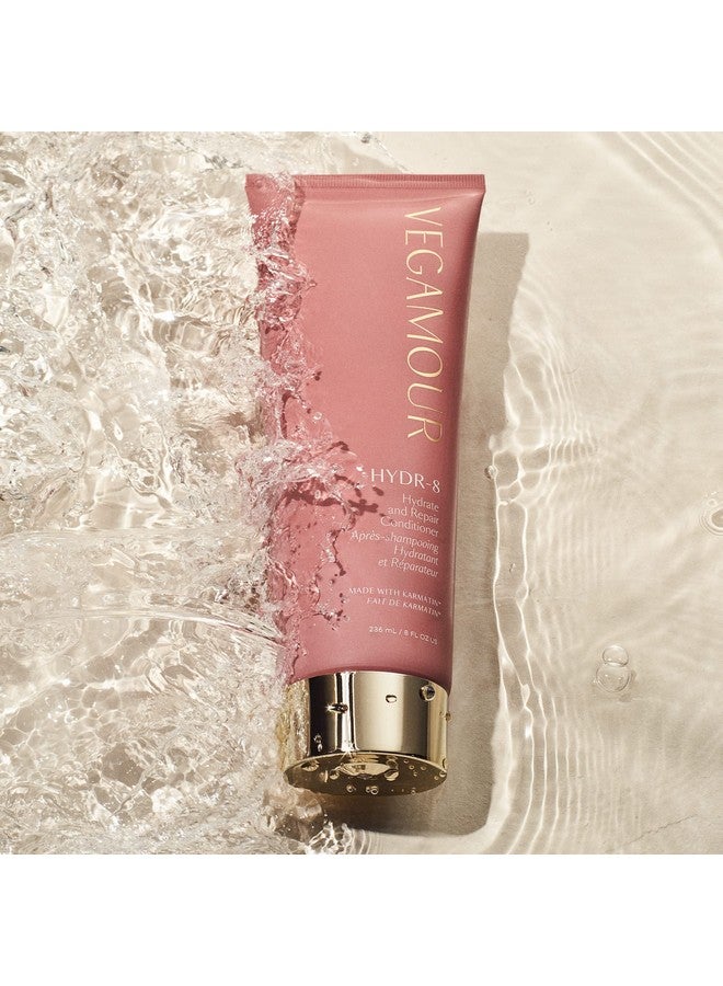 VEGAMOUR Hydr8 Hydrate And Repair Conditioner Hydrating Conditioner With Marula Oil Moringa Oil Ceramides & Biotin Natural Conditioner For Dry Hair - Image 3