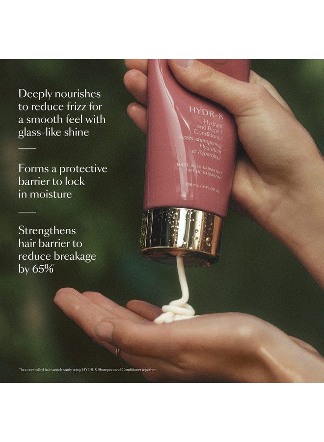 VEGAMOUR Hydr8 Hydrate And Repair Conditioner Hydrating Conditioner With Marula Oil Moringa Oil Ceramides & Biotin Natural Conditioner For Dry Hair - Image 5