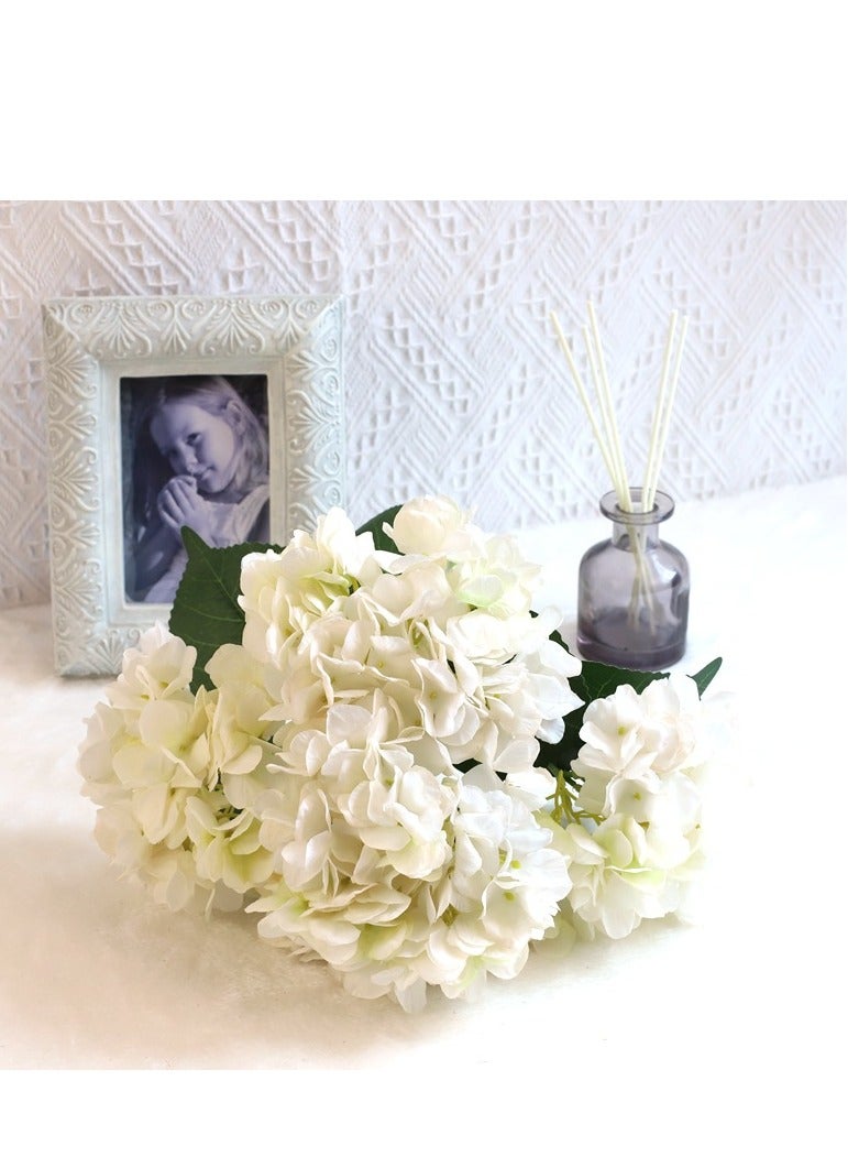 DUNISO 6 قطع أزهار هيدرنجيا اصطناعية من الحرير - باقة أزهار هيدرنجيا واقعية لحفلات الزفاف والمكاتب وديكور المنزل - Image 1