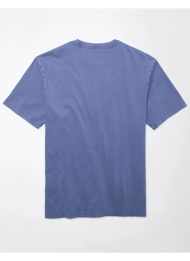 American Eagle Logo Graphic Crew Neck T-Shirt
