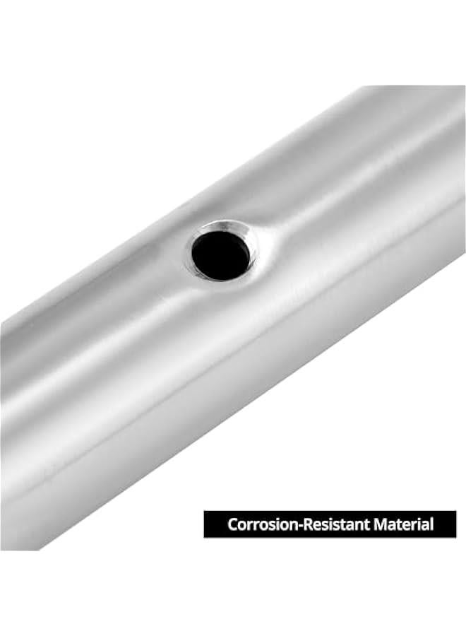 Arabest Jaw Closed Body Marine Turmbuclke, 2 Pack Heavy-Duty Turnbuckles with Hook, 5,100 kg (11,200 lb) Breaking Load, Stainless Steel, 1/2 inch Thread, Adjustable Length  - Image 4