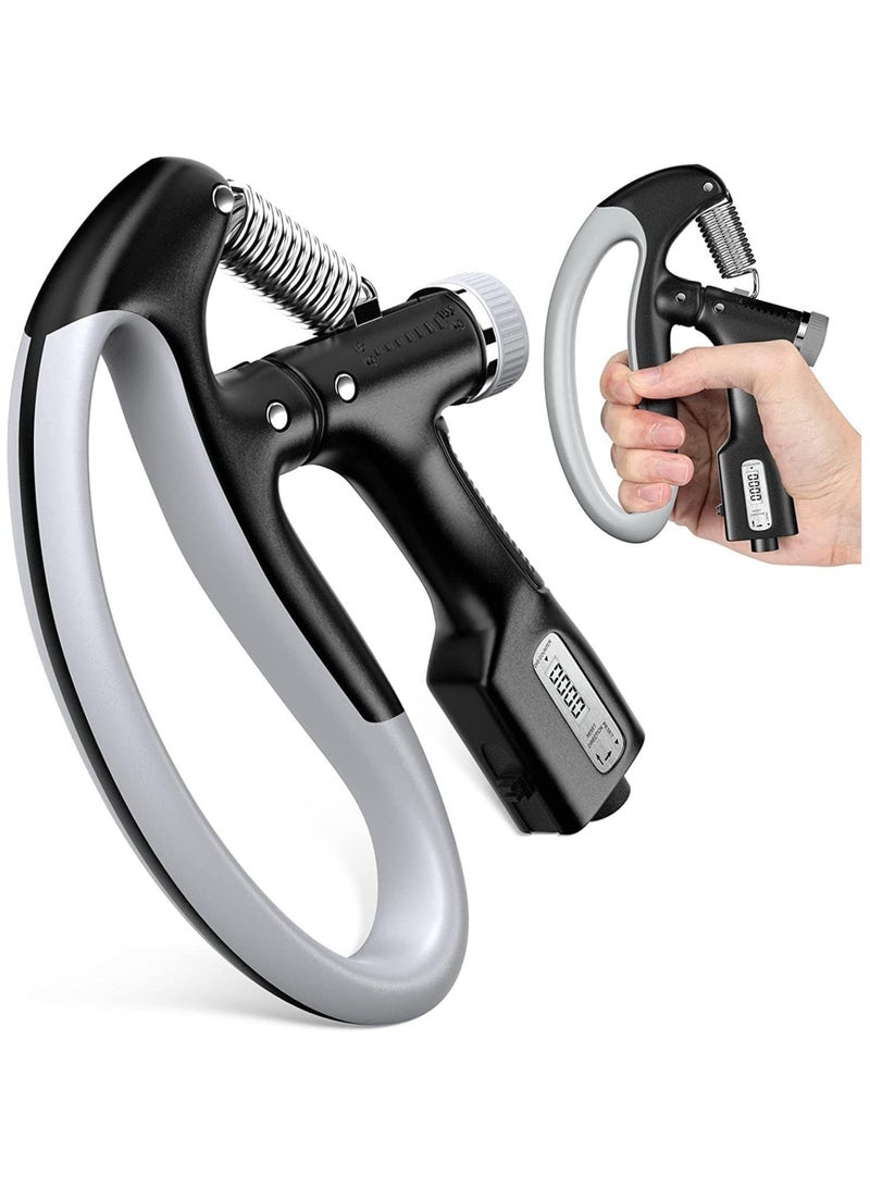 AL RAID Hand Grip Strengthener, Forearm Strengthener with Digital Display, Adjustable Grip Strength Trainer for Men and Women - Image 1