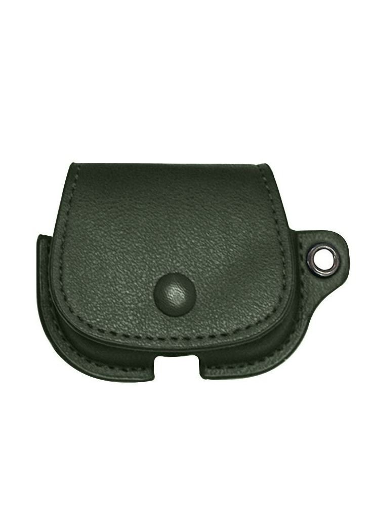 CATANES - AirPods Pro 2 Case Leather Case Cover with Keychain Compatible with Apple AirPods Pro 2nd Generation 2022 Dark Green - Image 1