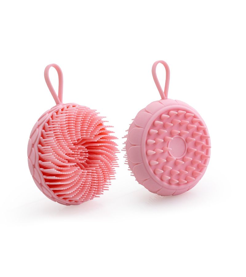Green Portable Facial Cleansing Brush with Lanyard for Deep Exfoliating - Image 5