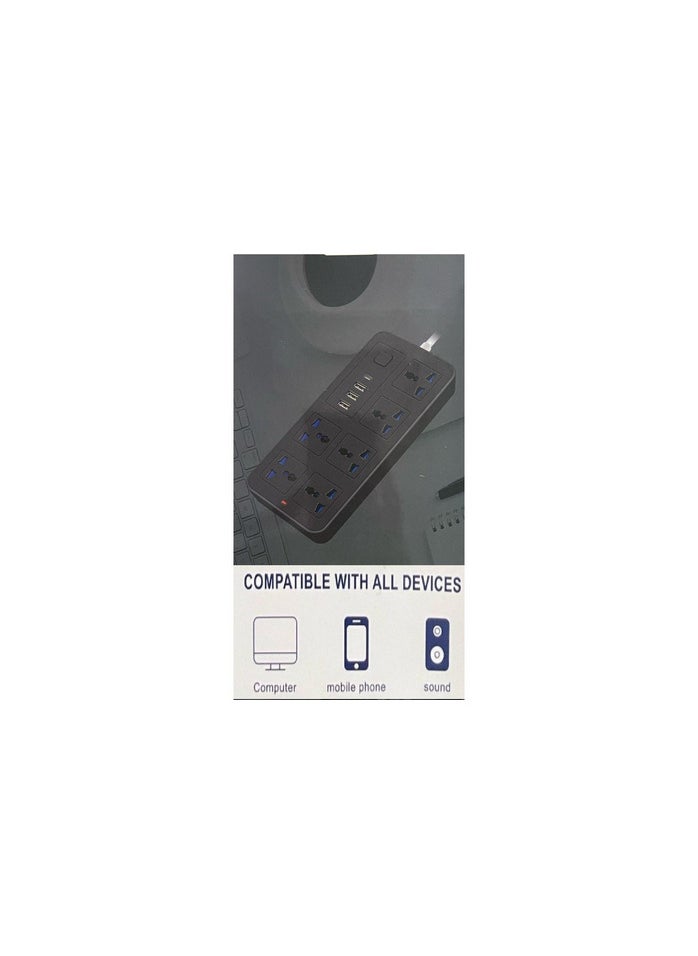 Generic - Power Extension Cord with Multiple Outlets 3m - Image 1
