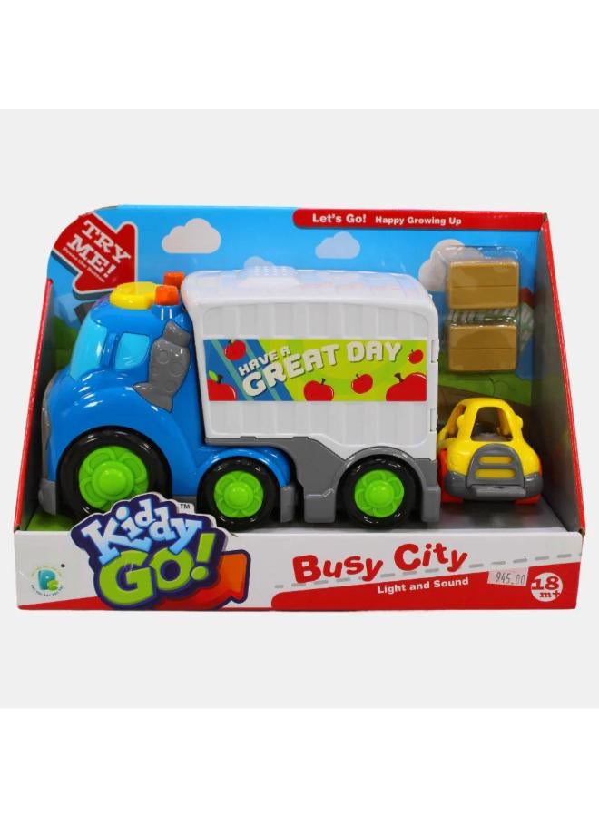 DHTS10337\Busy City Truck With Ligh And Sound - Image 3