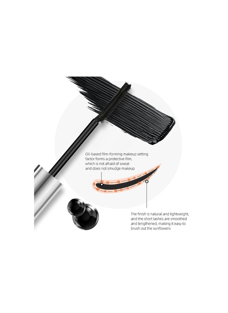 Mn Curled Thick Mascara Big Eye 4D Long And Dense Curly Essy To Brush  - Image 3