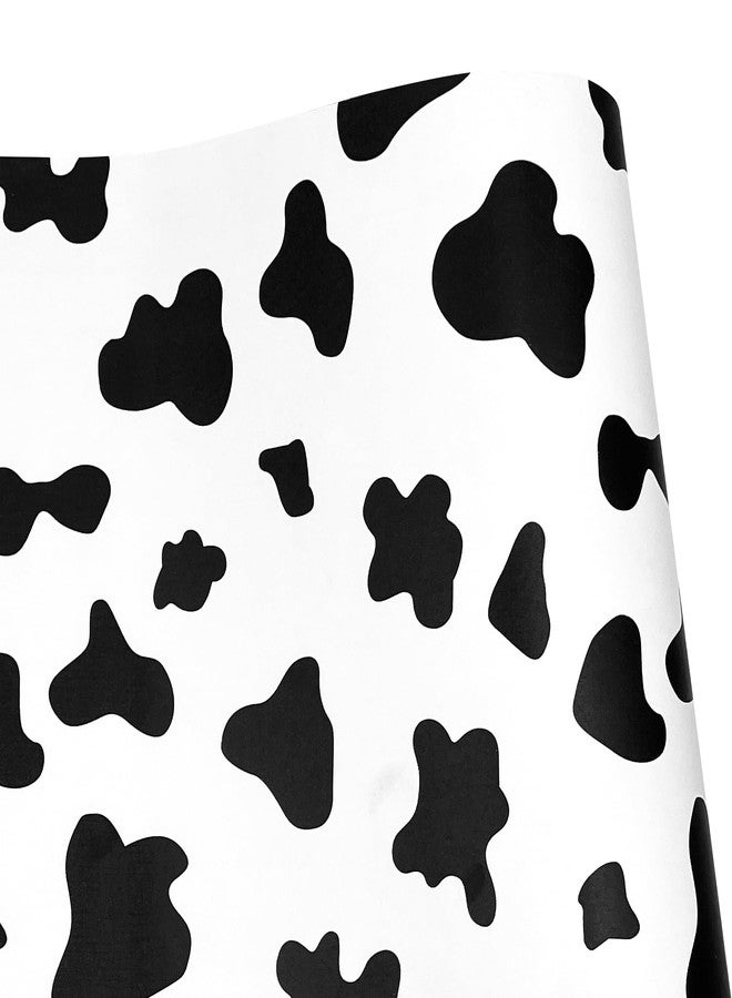 Yifely Waterproof PVC Adhesive Decorative Wallpaper Roll,17x118 Inch,Black & White Print Furniture Protect Paper - Image 5