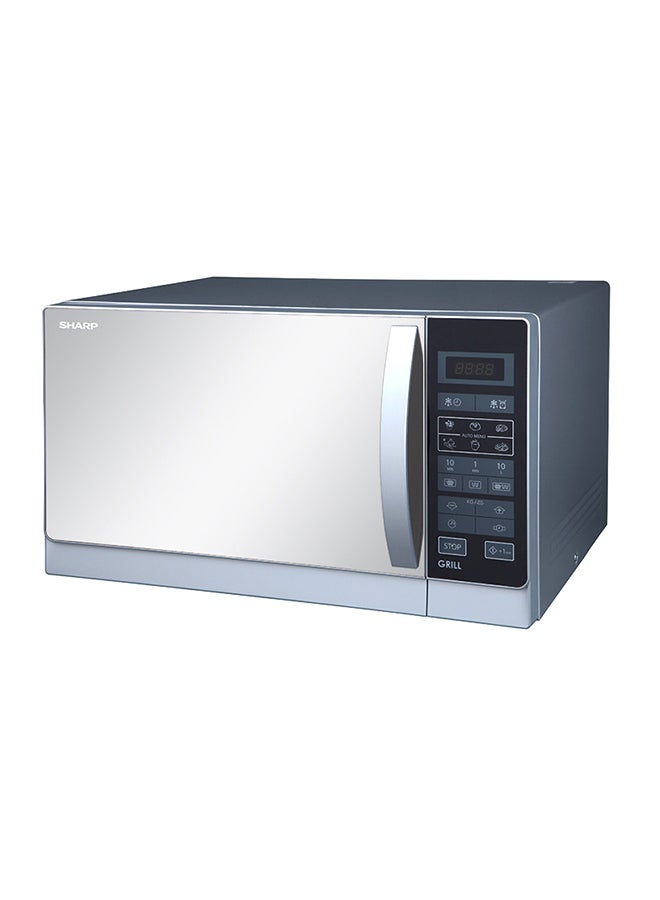 SHARP Microwave With Grill 25 Litre 25 L R-75MR(S) Silver - Image 2