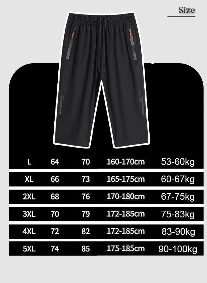 Luxury French Cool Touch Silk Knee Length Shorts  - Image 3