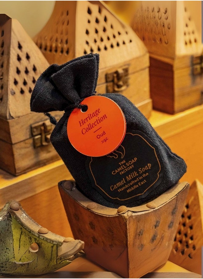 The Camel Soap Factory صابونة عود هيريتيج 95 جرام  - Image 2